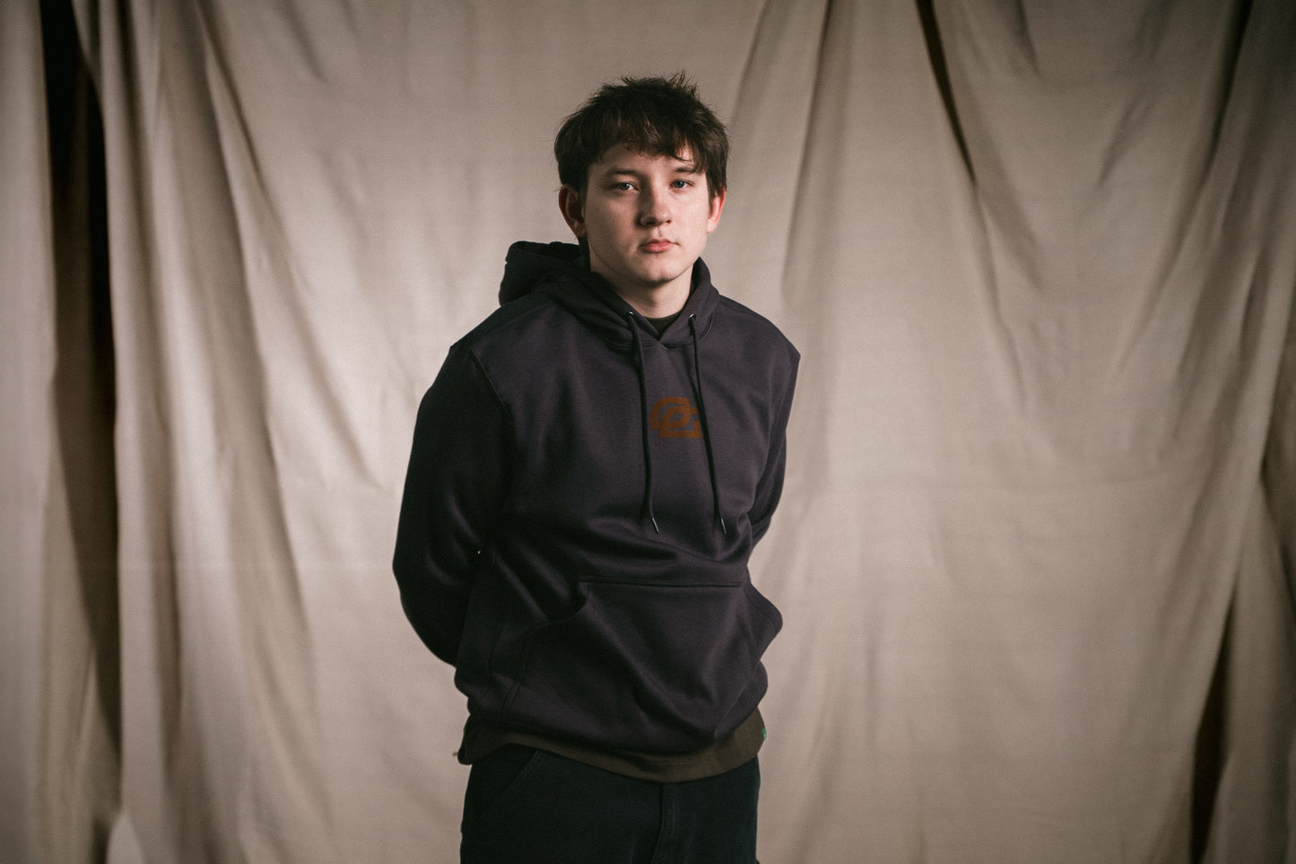Black Logo Hoodie