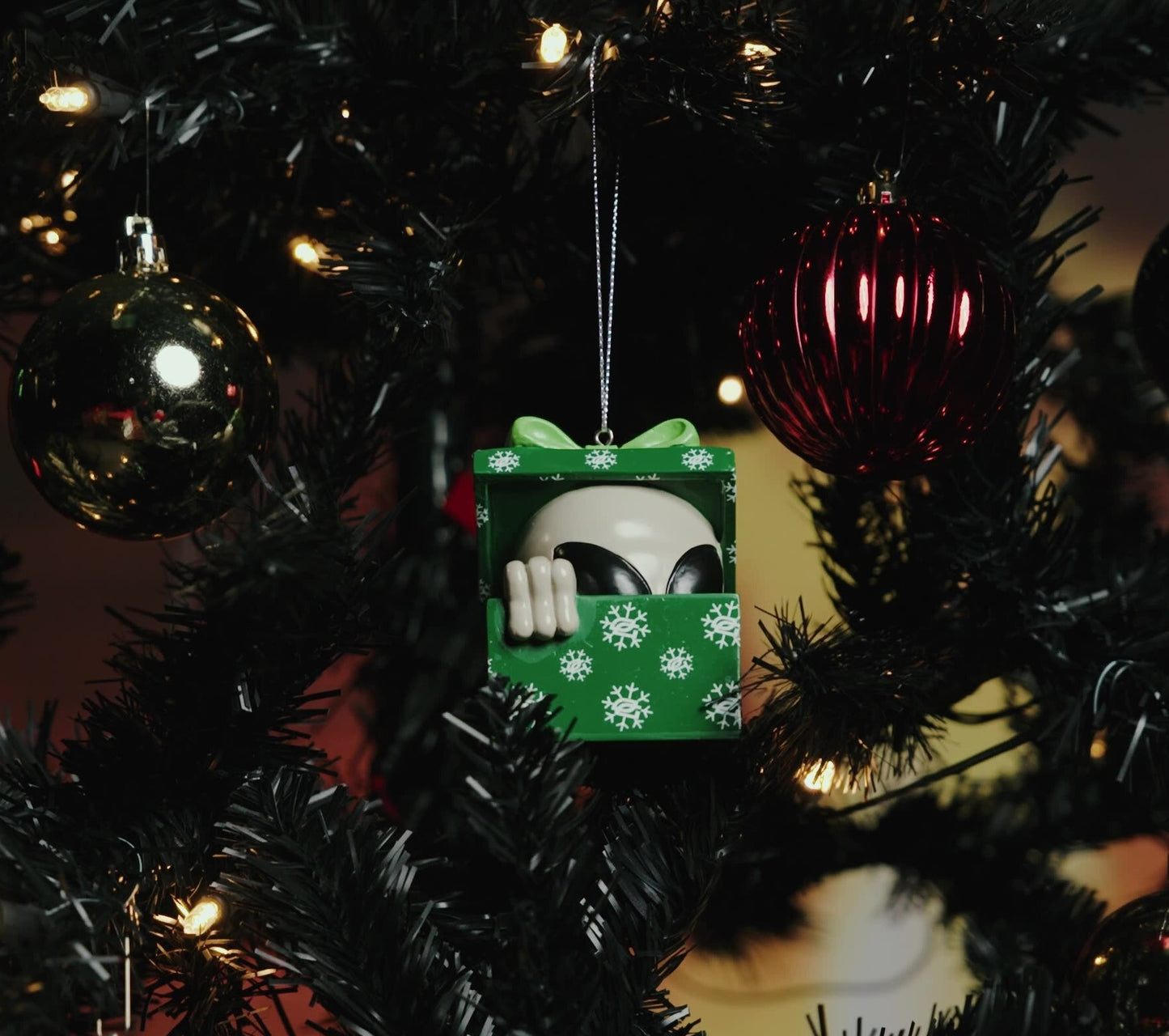 Allen Present Ornament