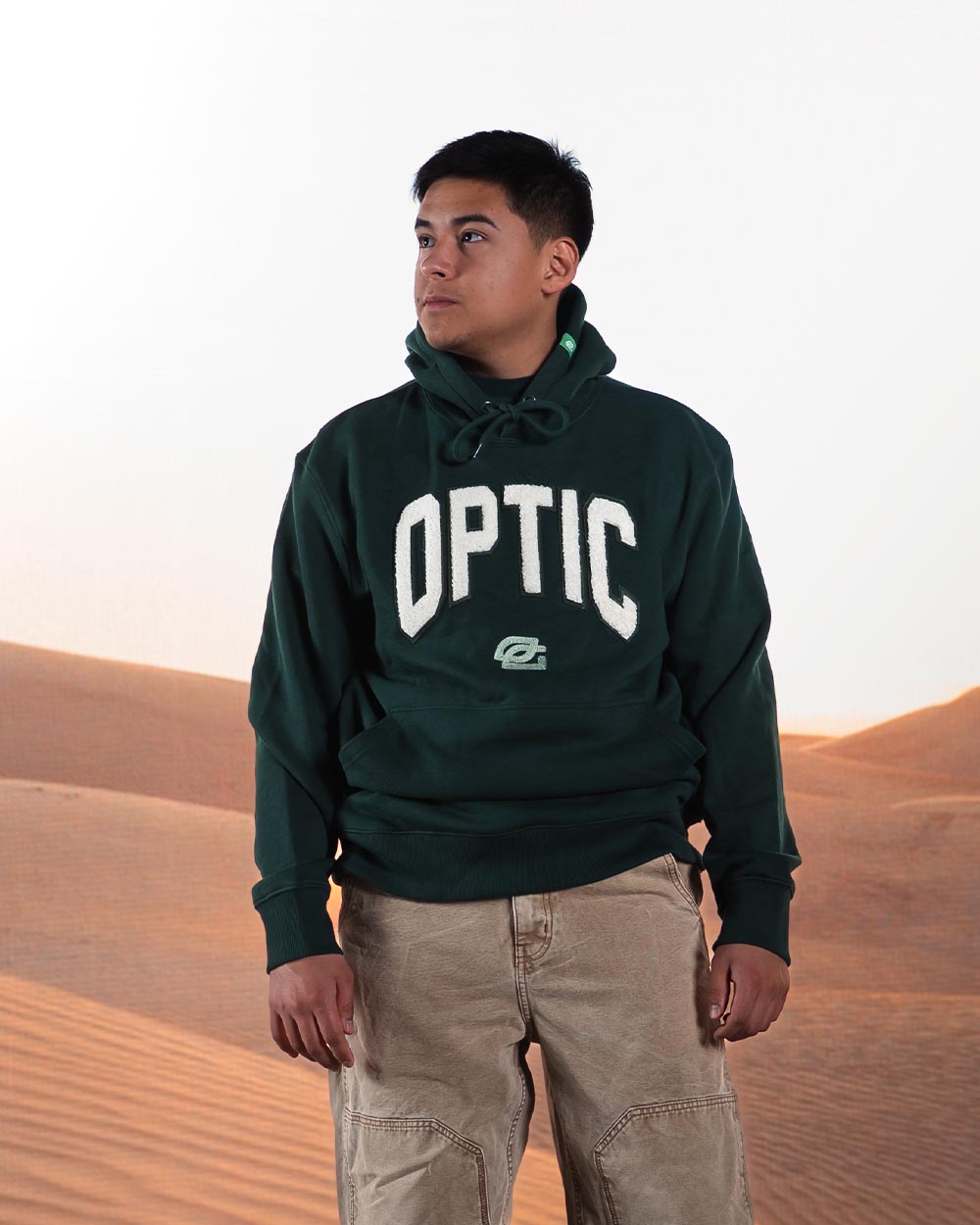 OpTic Micro Chenille Hoodie Forest