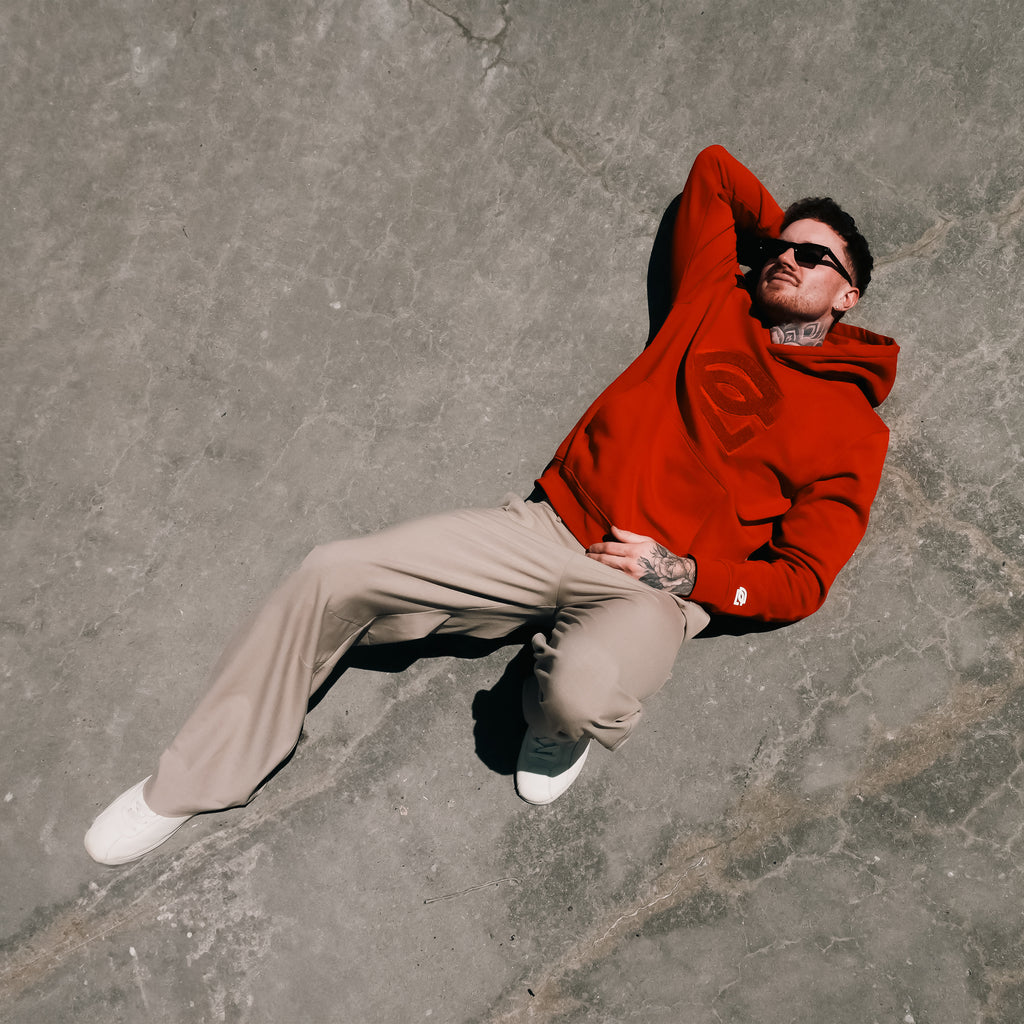 Major 3 Crimson Chenille Hoodie