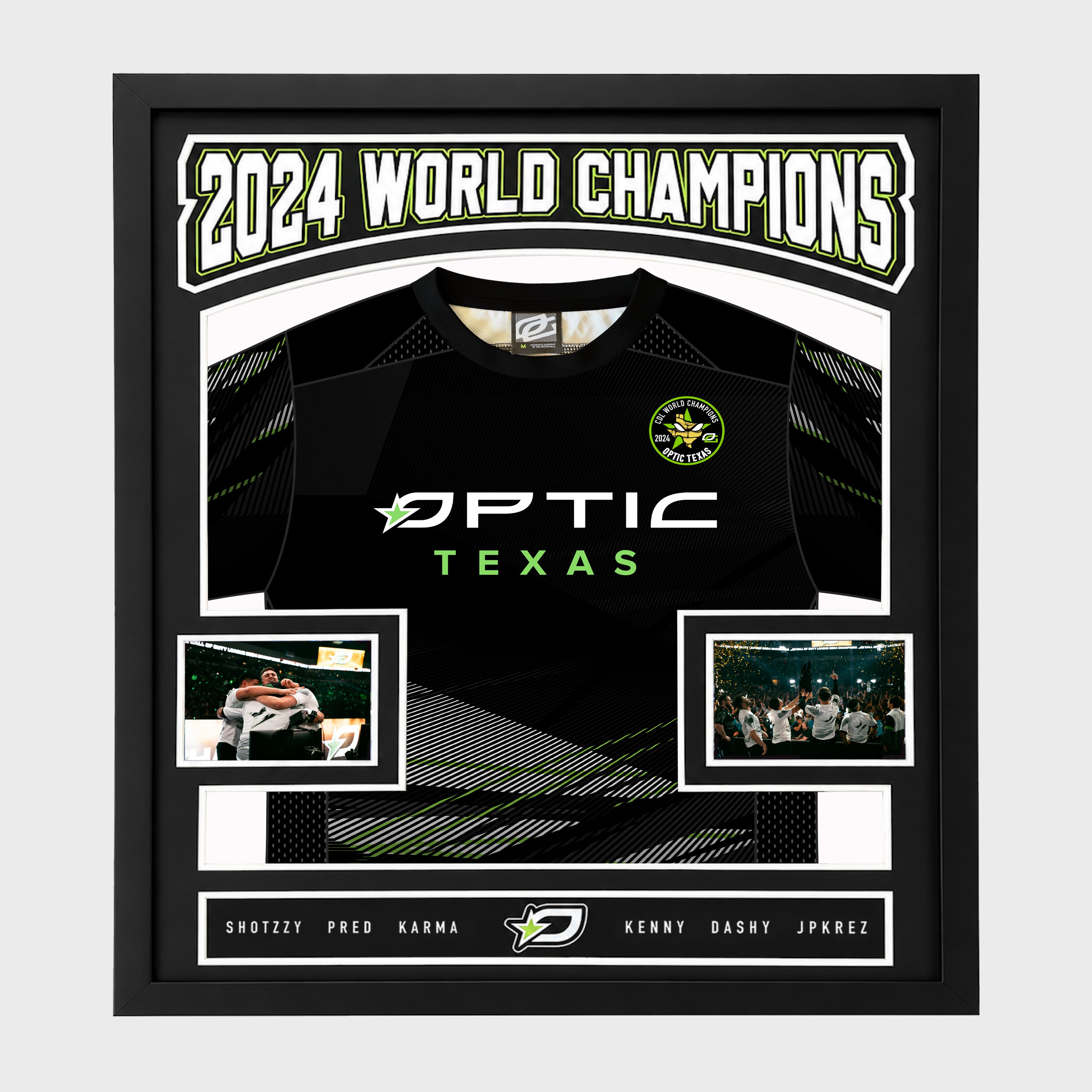 2024 World Championship Framed Jersey