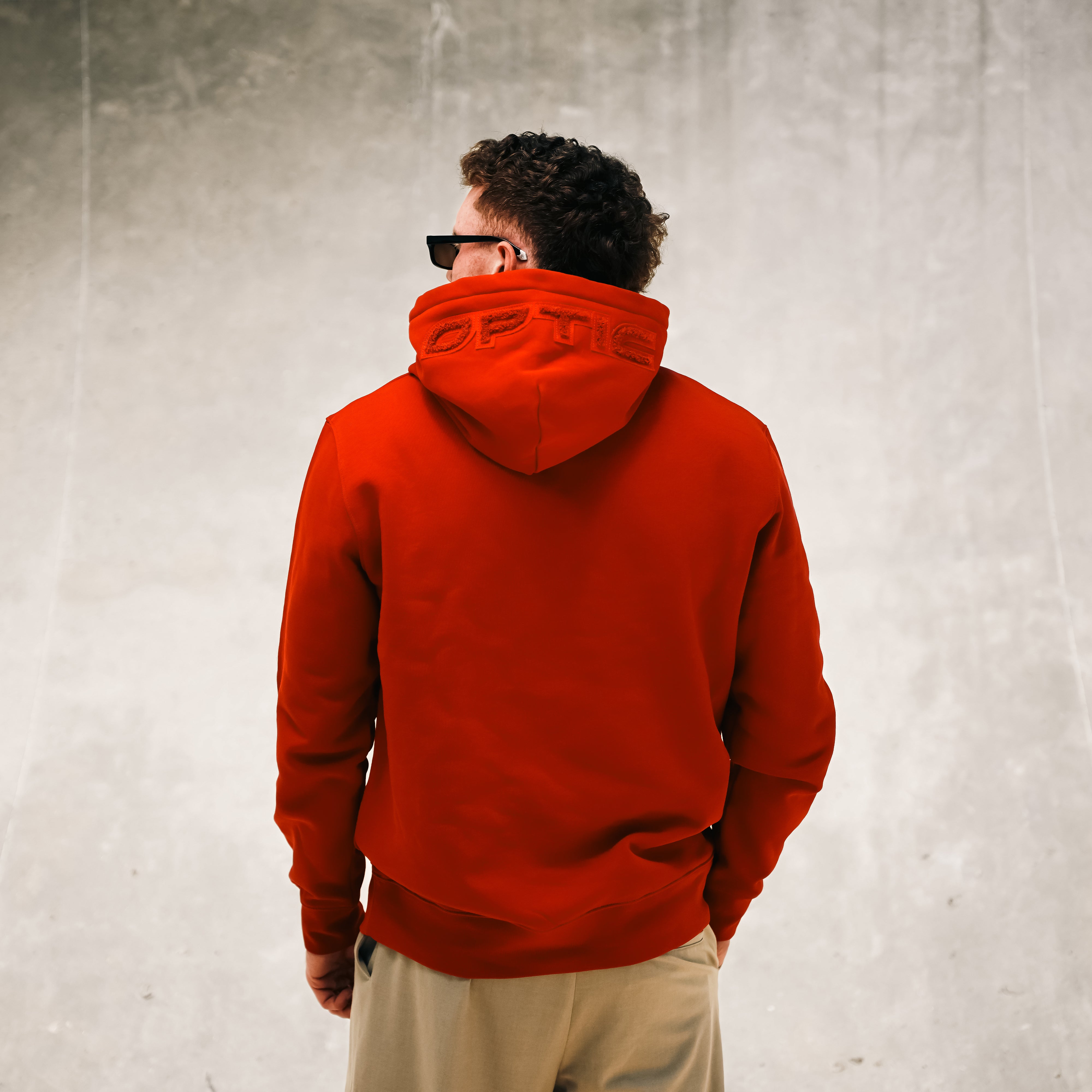 Major 3 Crimson Chenille Hoodie – OpTic