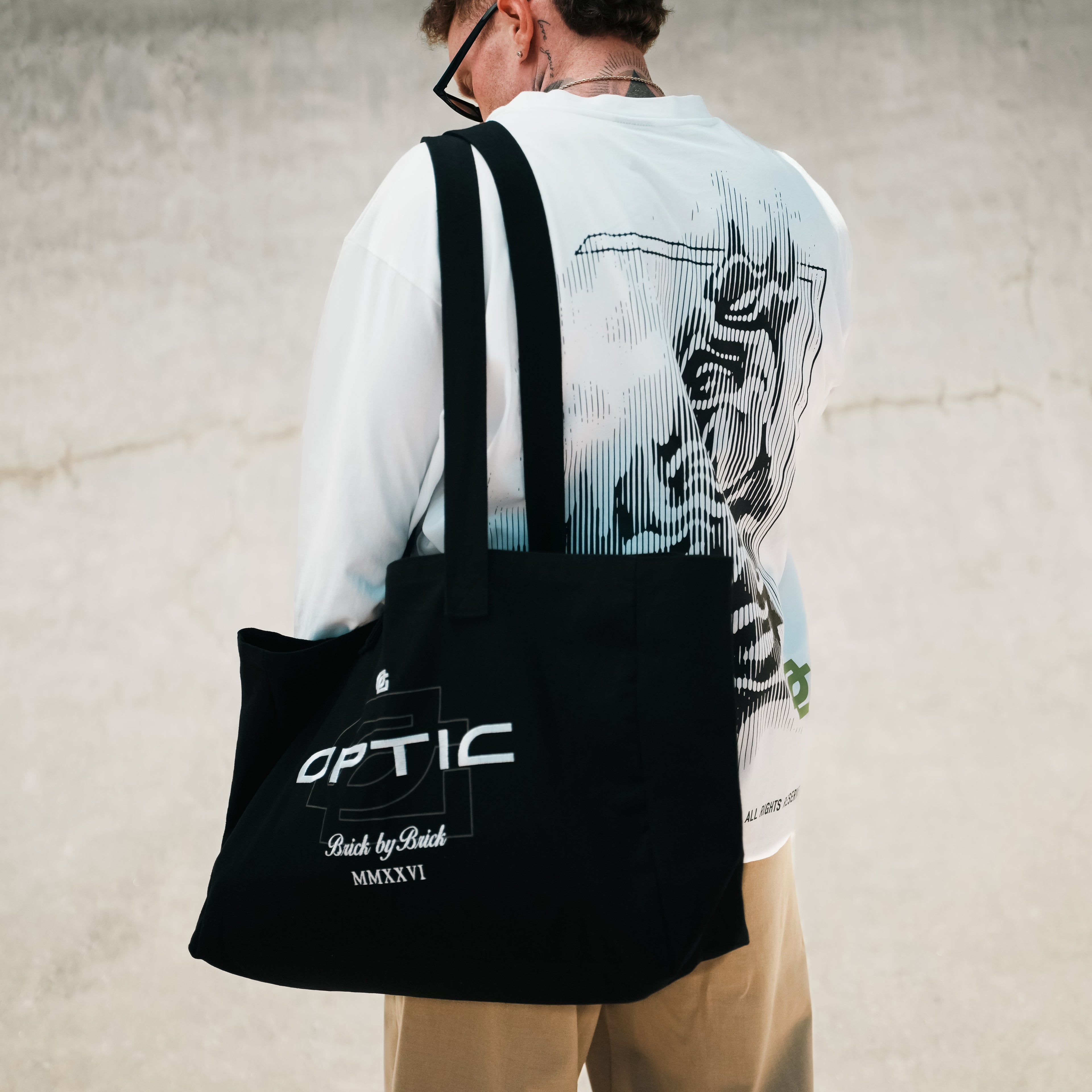 OpTic Tote Bag