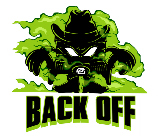 Wallace Back Off Sticker