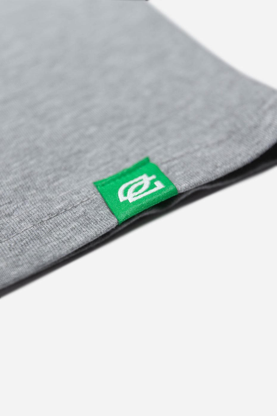Green Label Big Logo Tee - Grey