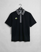 Black OG Pique Polo