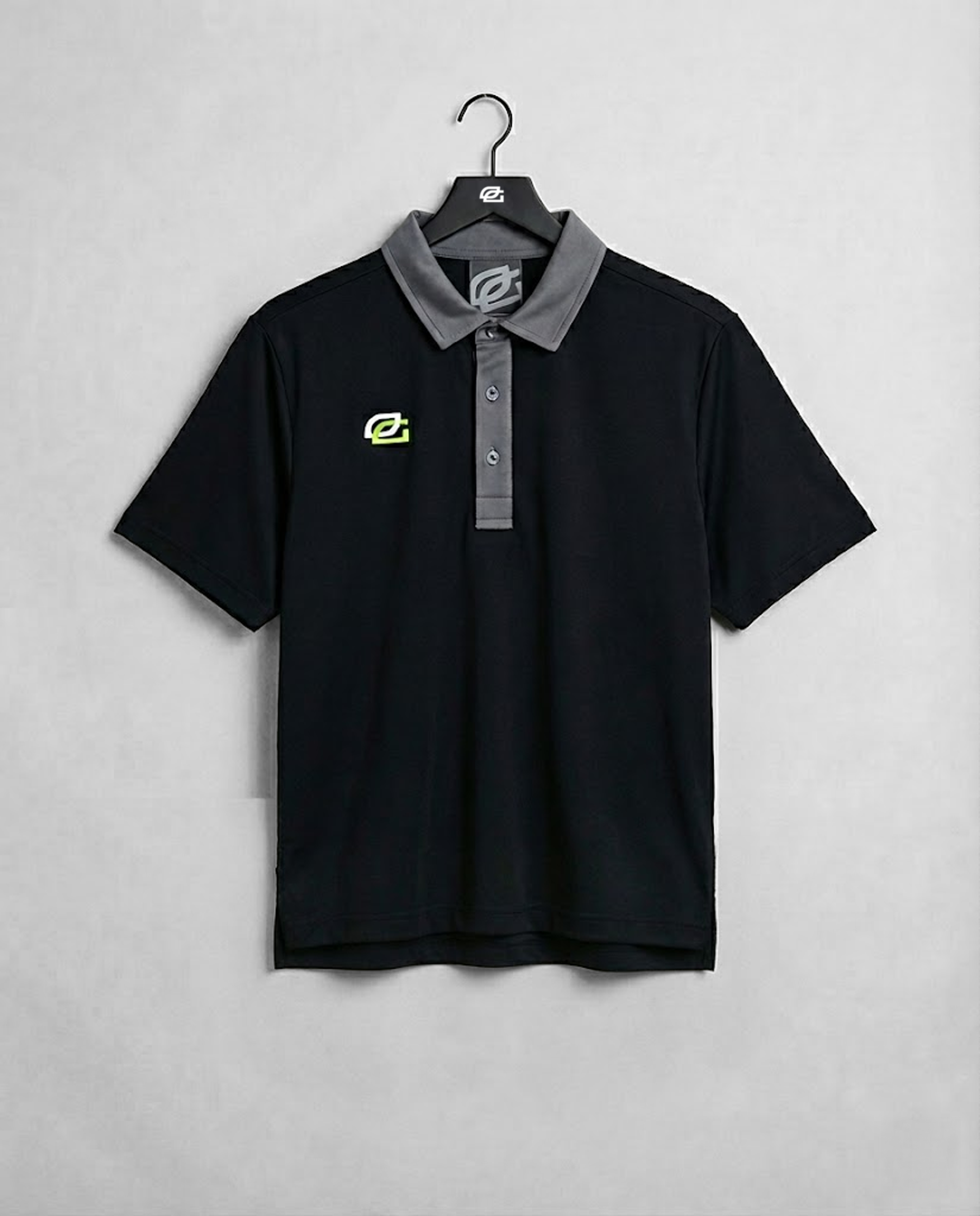 Black OG Pique Polo