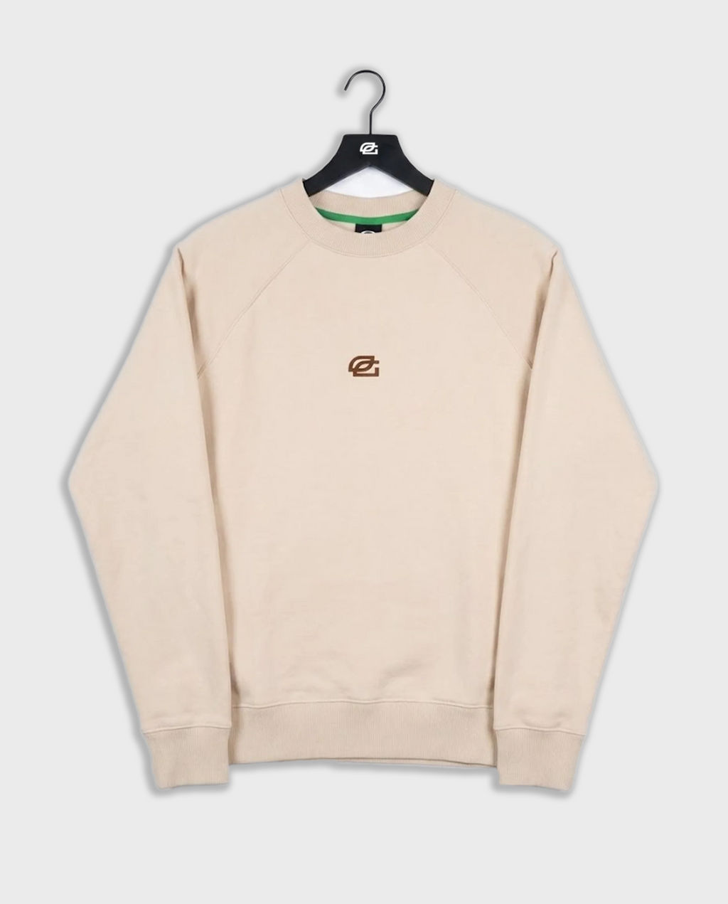 Cream Logo Crewneck