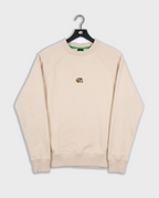 Cream Logo Crewneck
