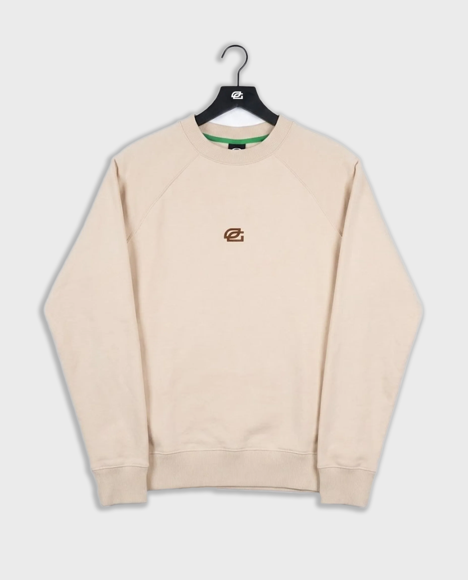 Cream Logo Crewneck