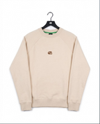 Cream Logo Crewneck
