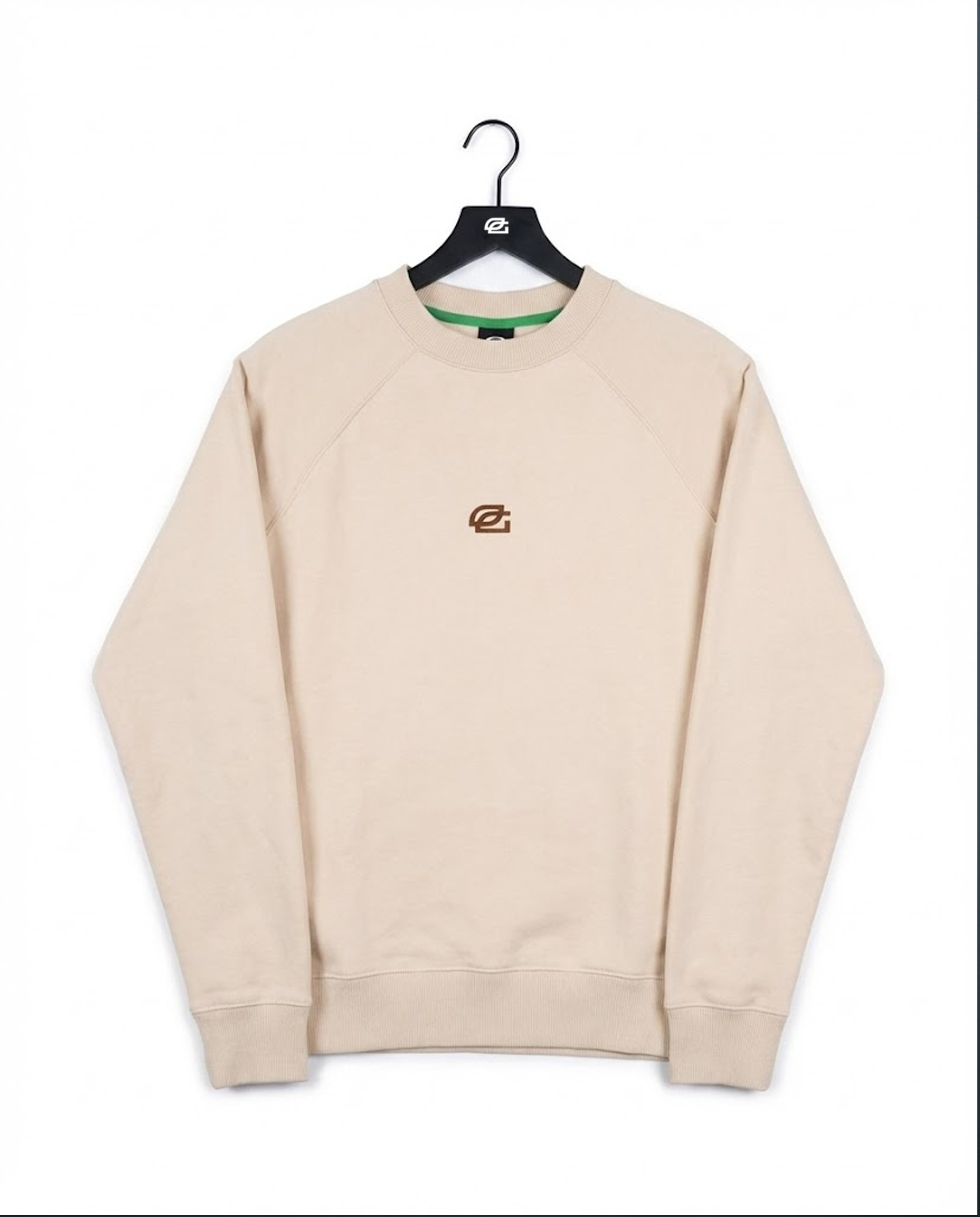 Cream Logo Crewneck
