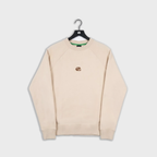 Cream Logo Crewneck