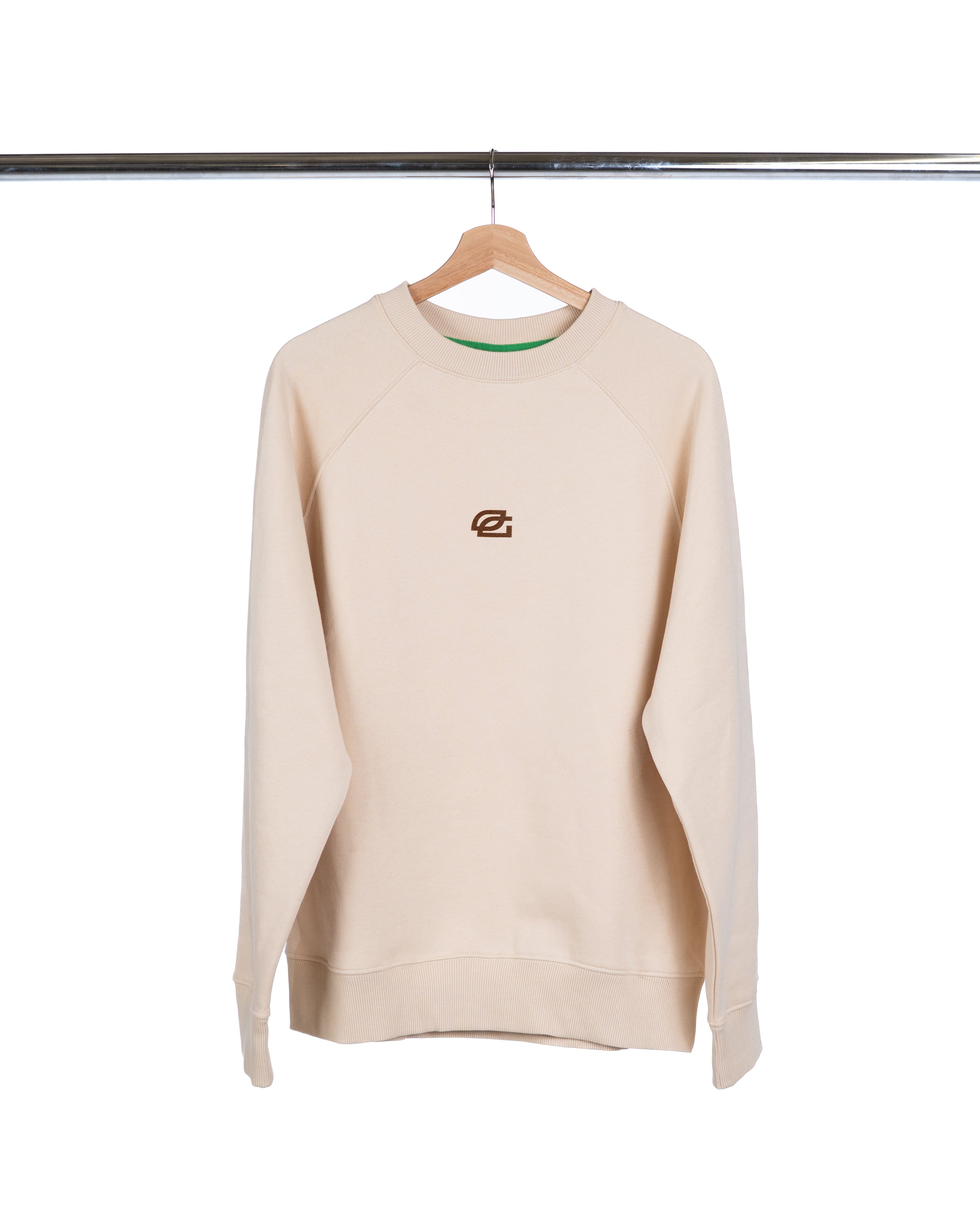 Cream Logo Crewneck