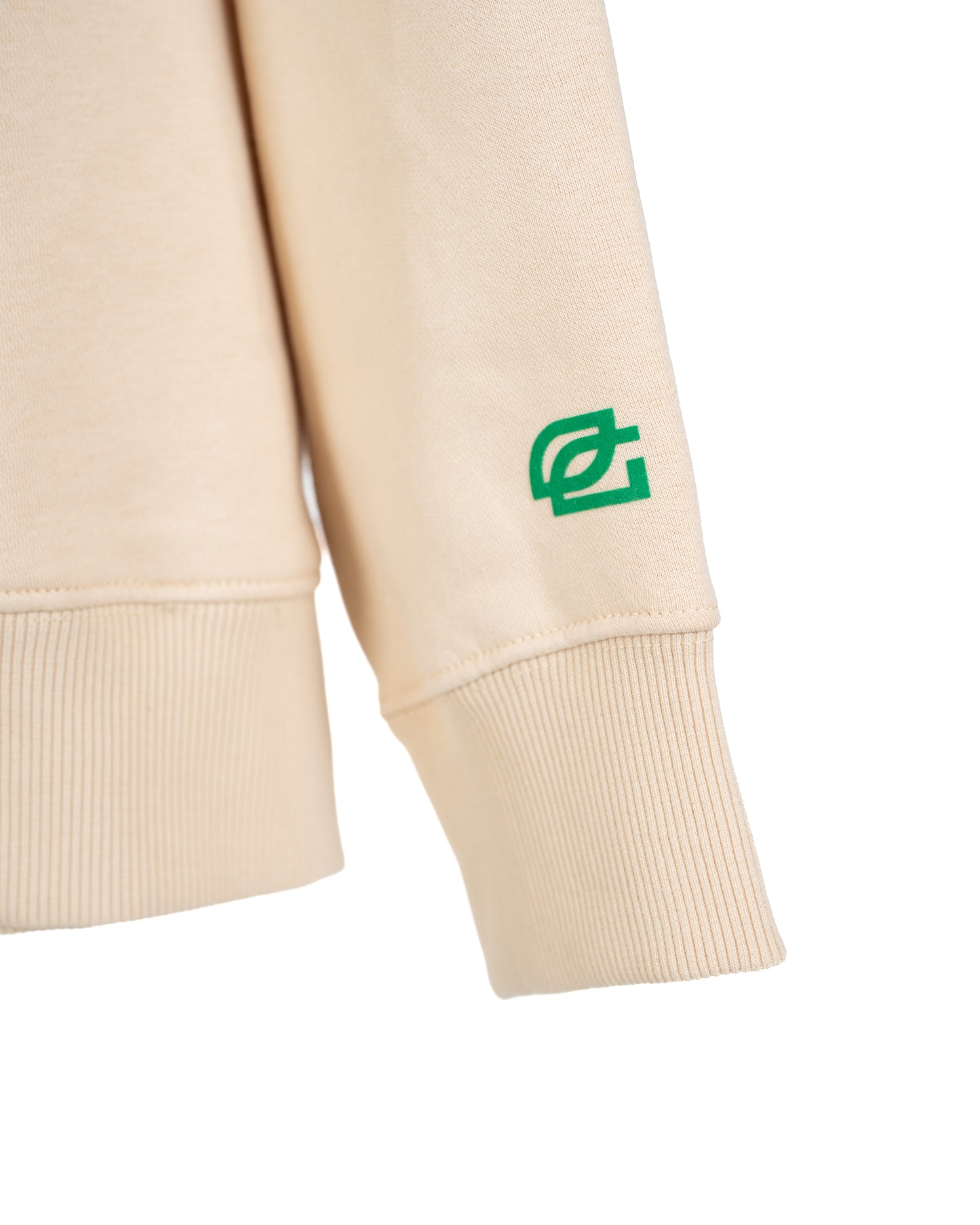Cream Logo Crewneck