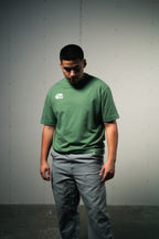 Seasonal Logo Tee in Fatigue Green