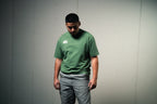 Seasonal Logo Tee in Fatigue Green