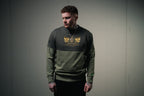 Murus Viridis Colorblock Crewneck