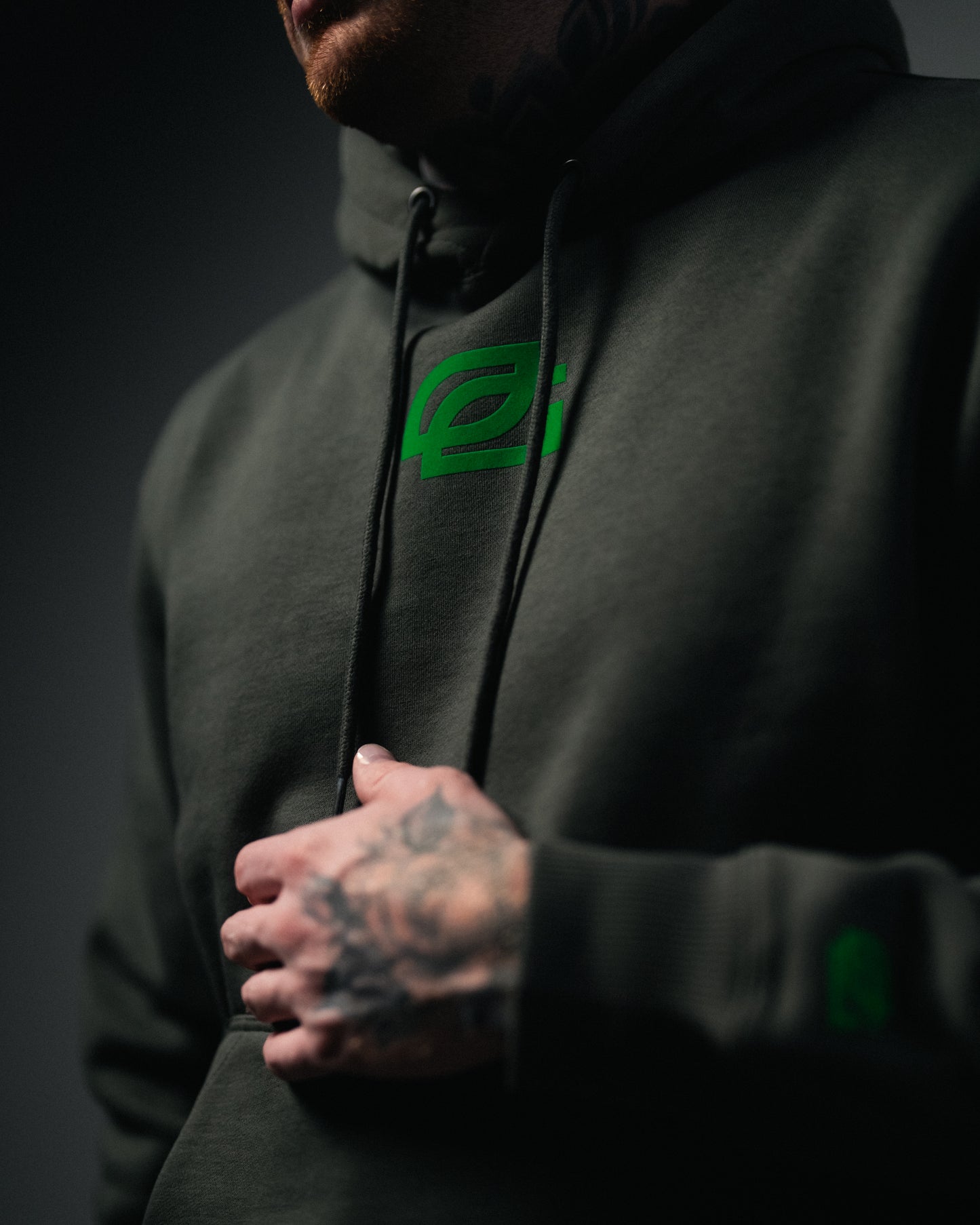 Heavyweight OpTic Logo Hoodie in Chimera