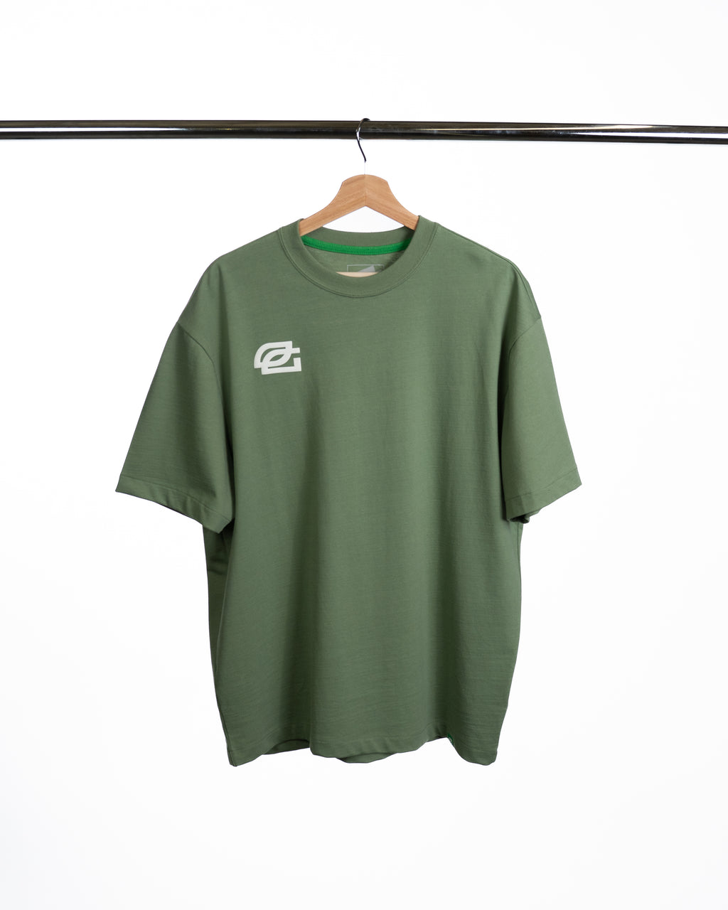 Seasonal Logo Tee in Fatigue Green