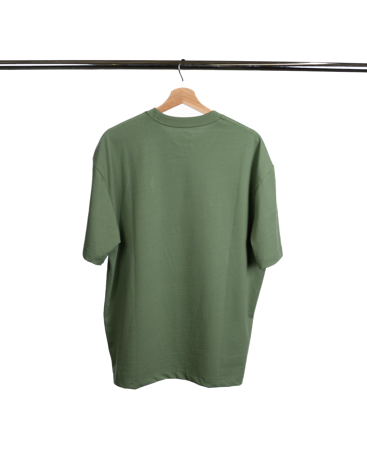 Seasonal Logo Tee in Fatigue Green