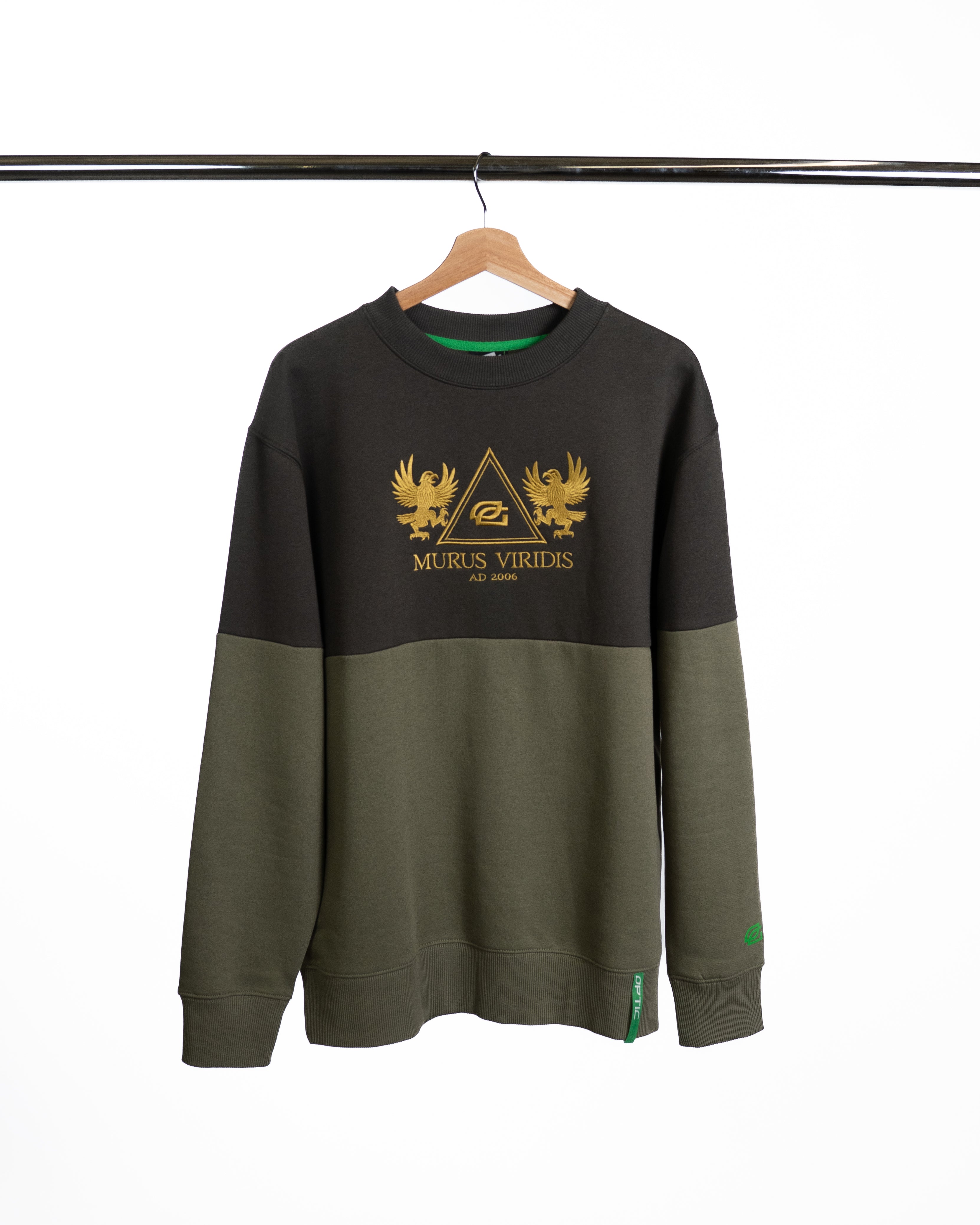 Murus Viridis Colorblock Crewneck