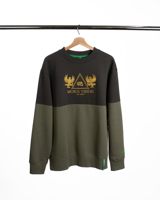 Murus Viridis Colorblock Crewneck