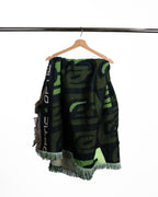OpTic Throw Blanket in Fern