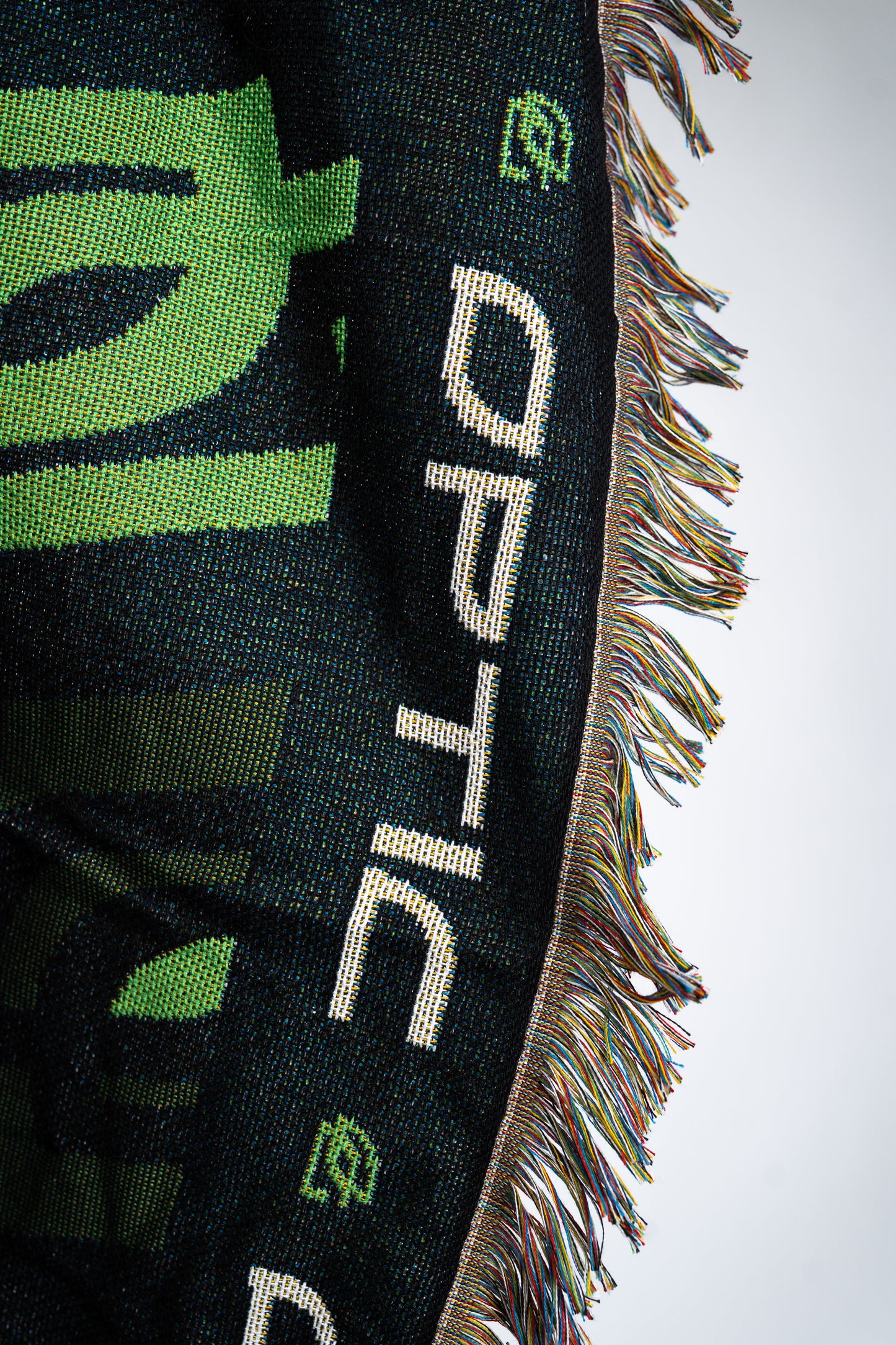 OpTic Throw Blanket in Fern