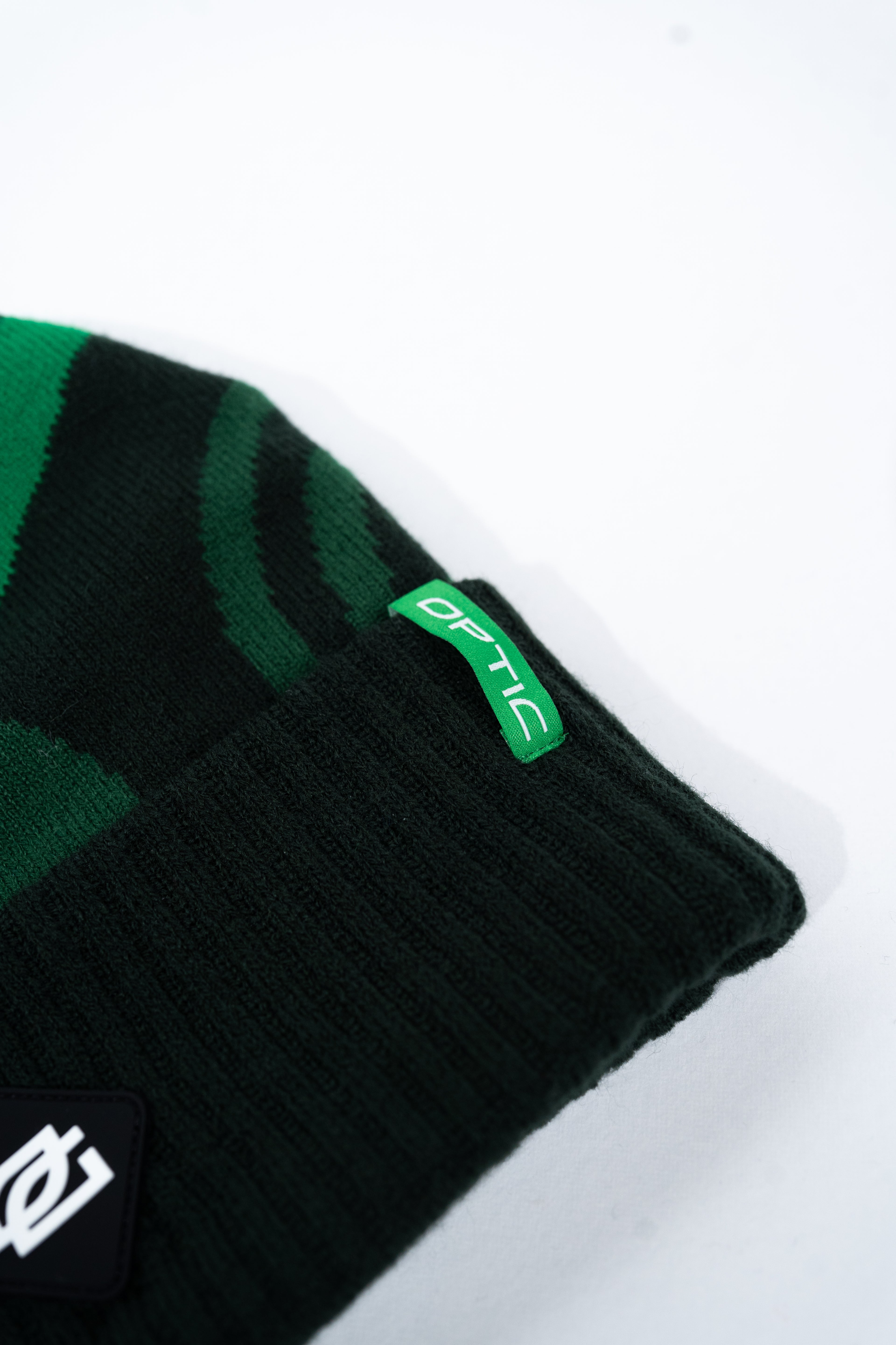 OpTic Logo Beanie in Fern Green