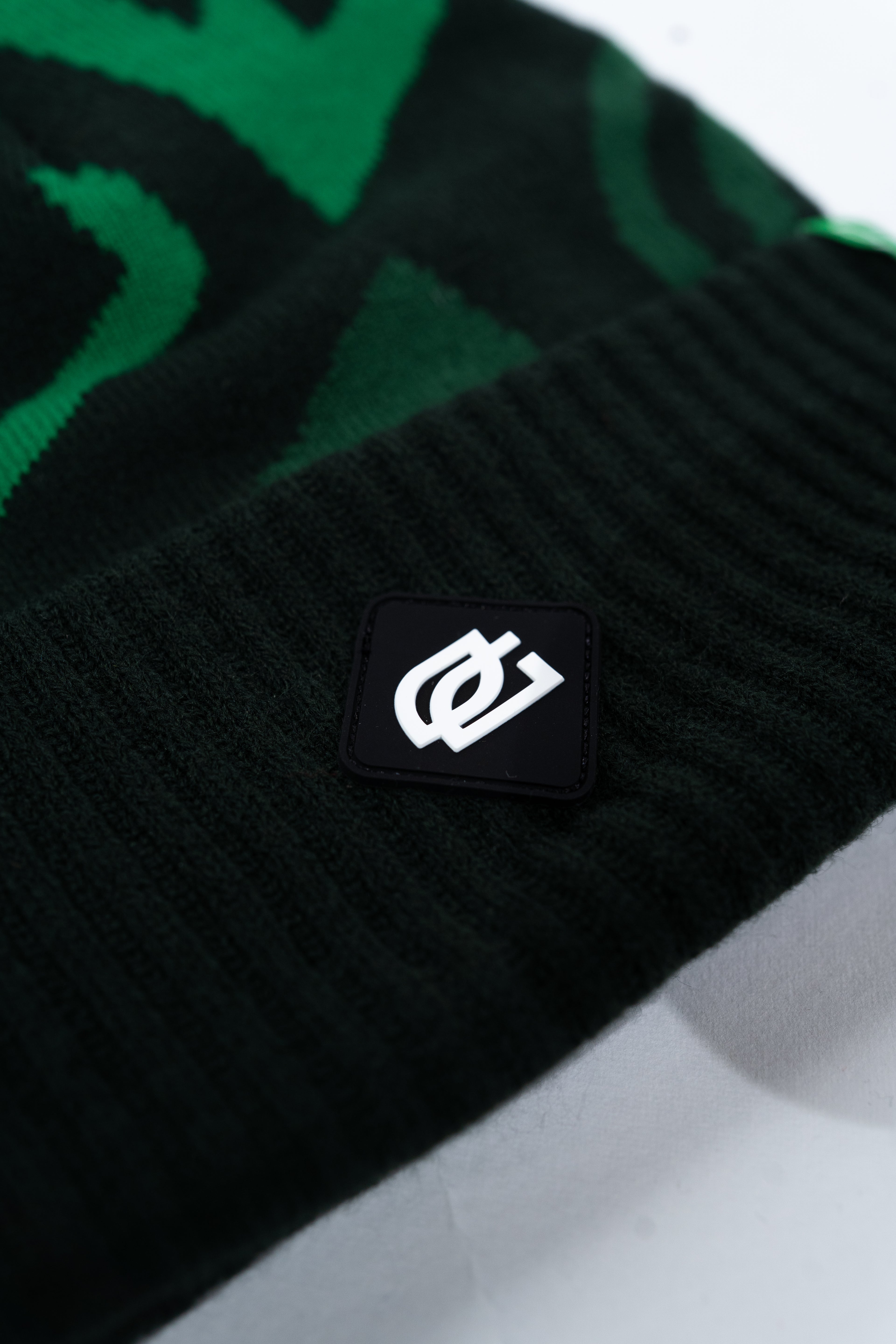 OpTic Logo Beanie in Fern Green