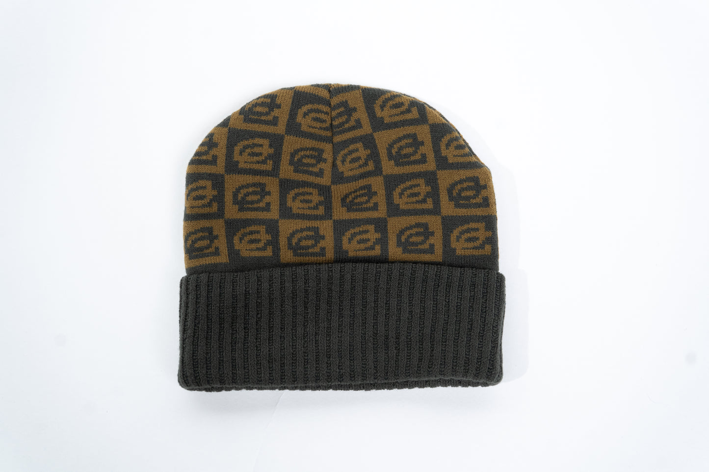 OpTic Logo Beanie in Elmwood Brown