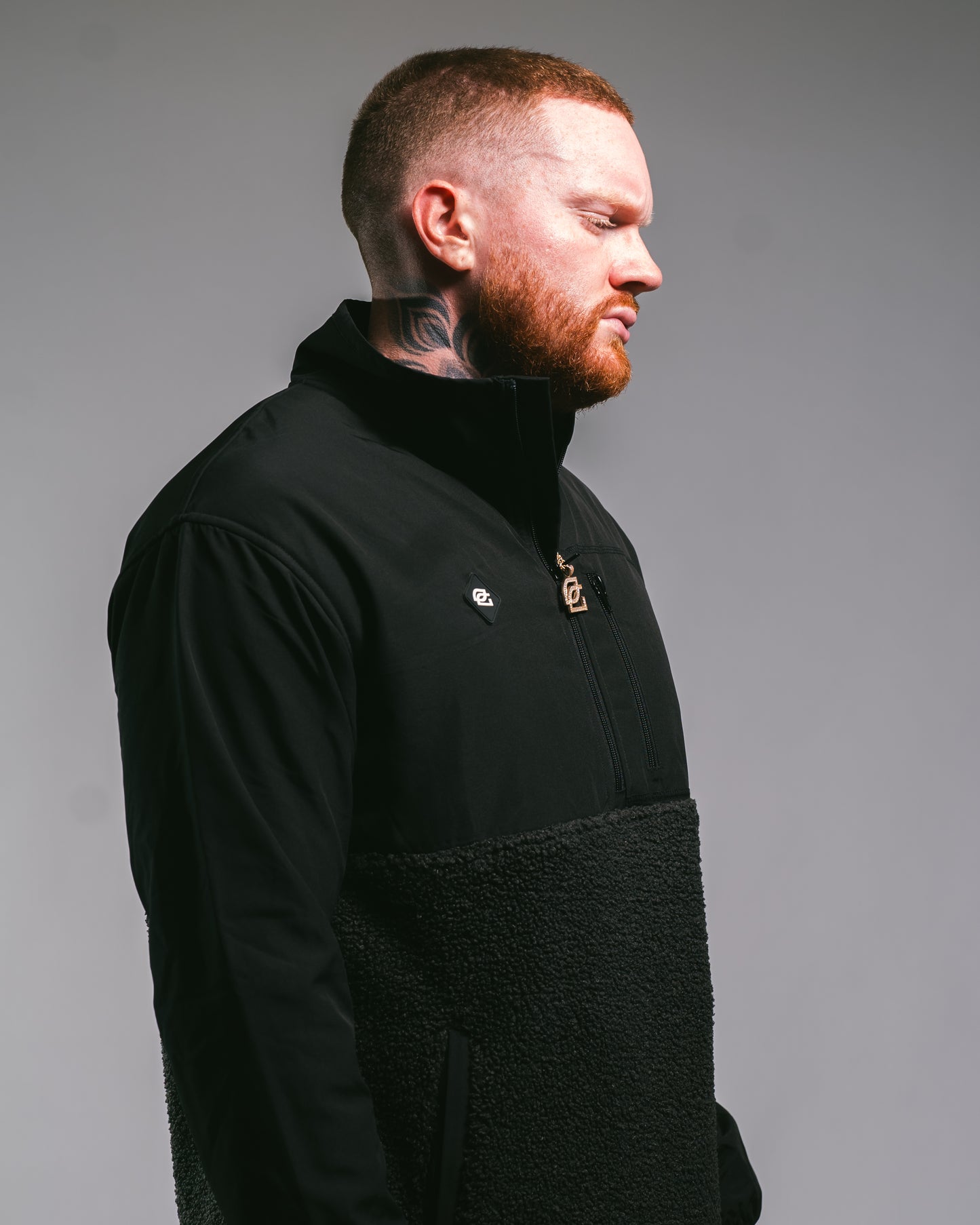 GL Winter Sherpa 1/2 Zip (Black)