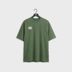 Seasonal Logo Tee in Fatigue Green