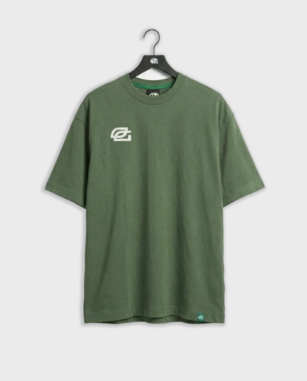 Seasonal Logo Tee in Fatigue Green