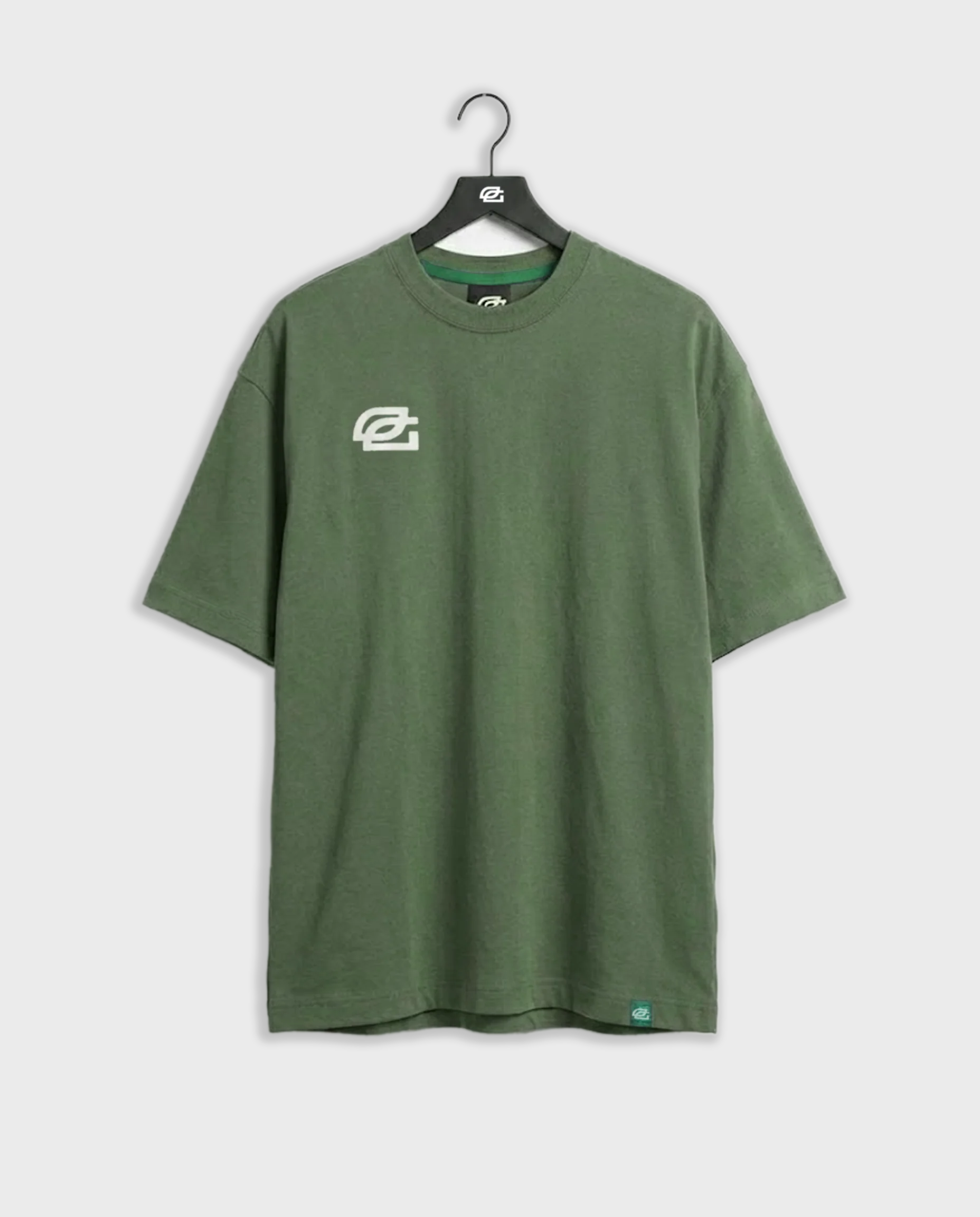 Seasonal Logo Tee in Fatigue Green