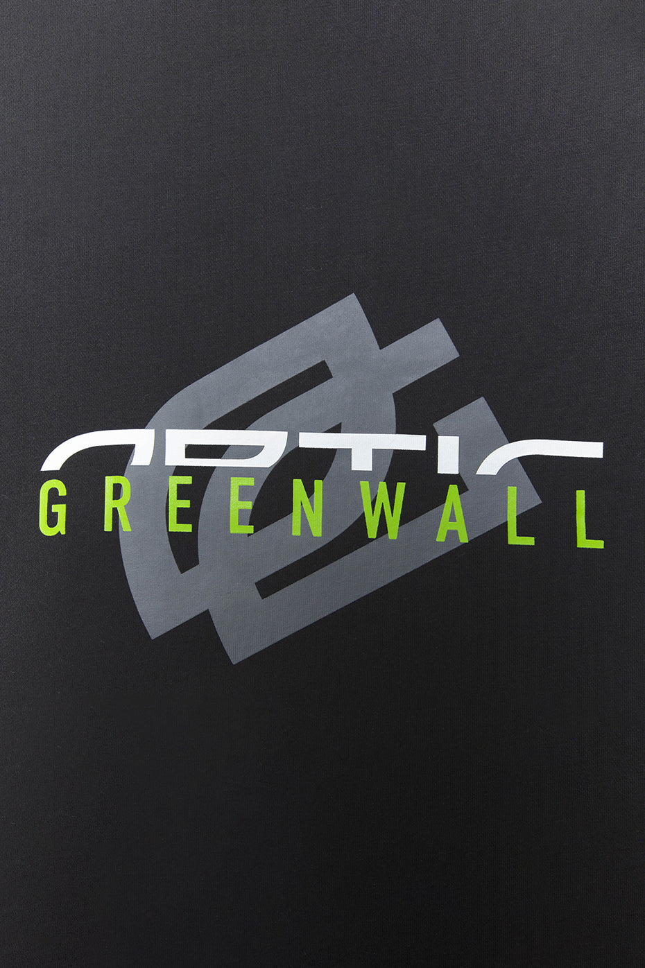 Green Label Greenwall Crewneck - Black