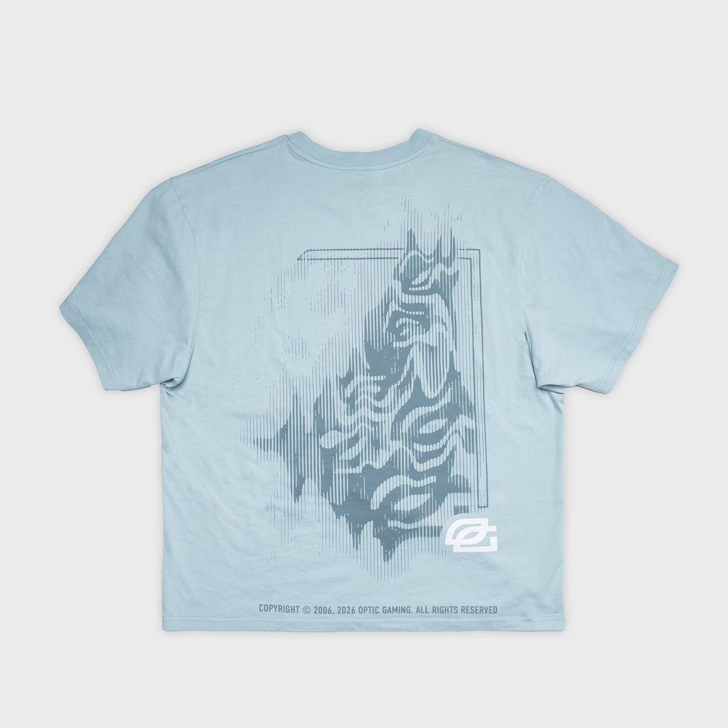Blue Line Oversize Tee