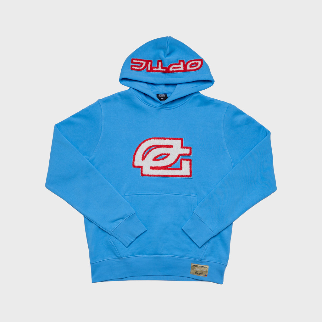 Major 4 Blue Chenille Hoodie