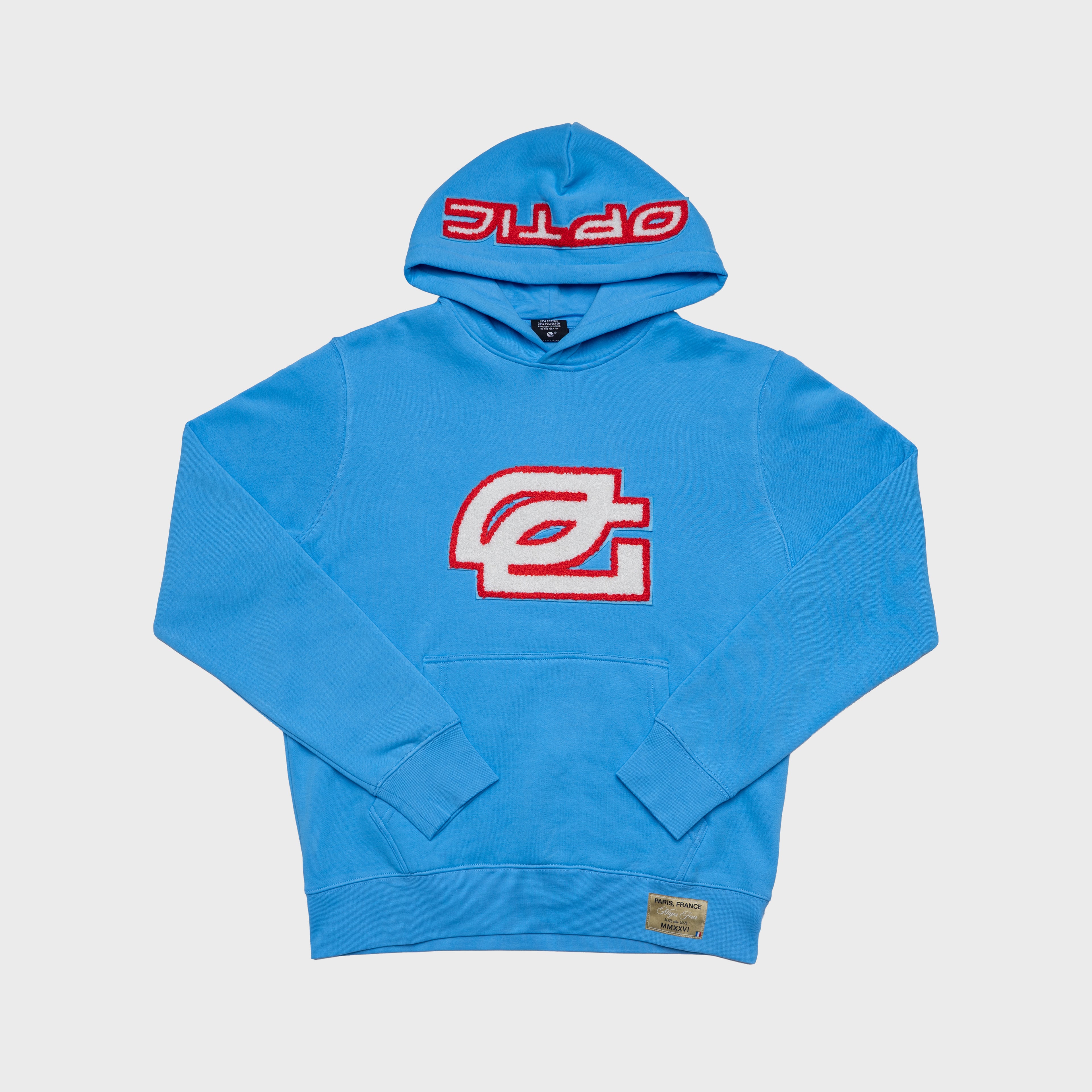 Major 4 Blue Chenille Hoodie