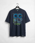 The Greenprint Tee (Navy)