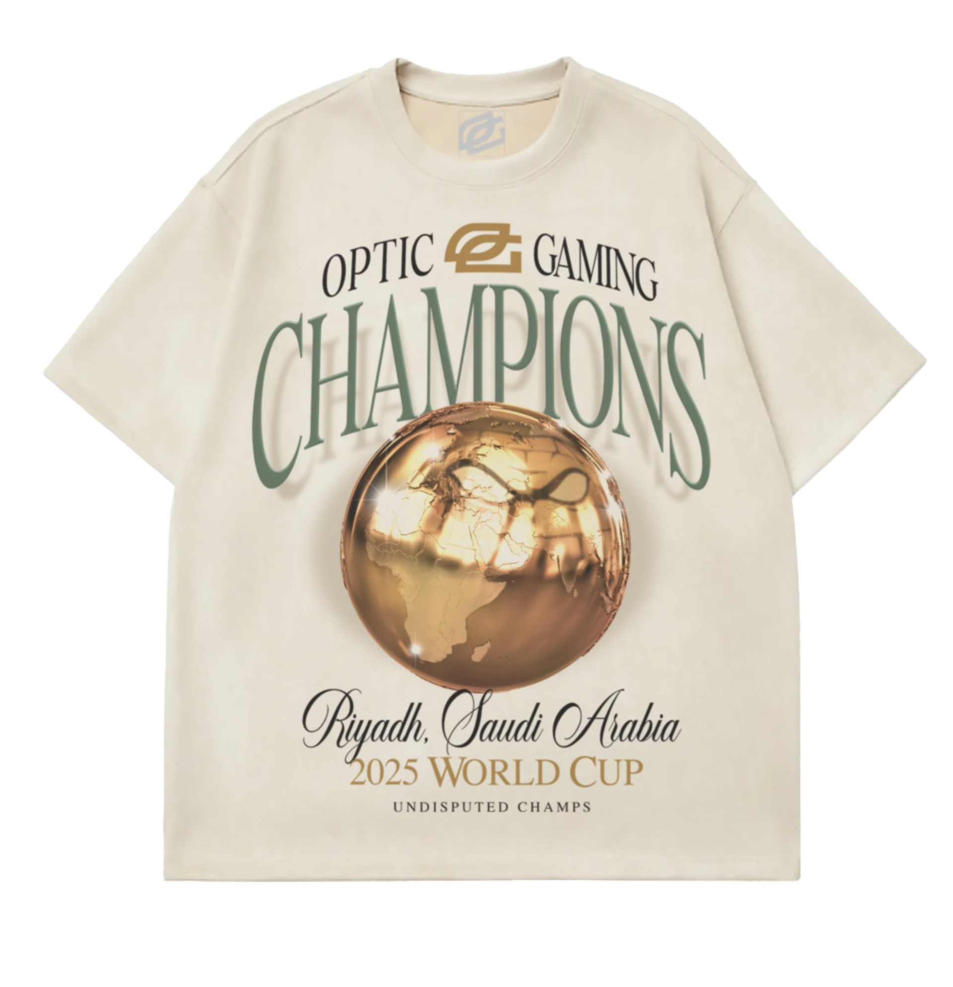 EWC 2025 Champions Tee [Pre-Order] – OpTic Gaming