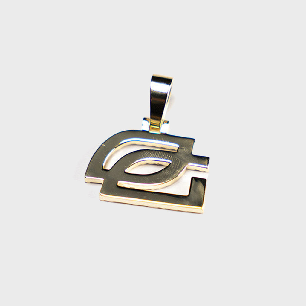 OpTic Day Gold Pendant & 5mm Cuban Chain