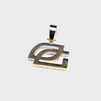 OpTic Day Gold Pendant & 5mm Cuban Chain