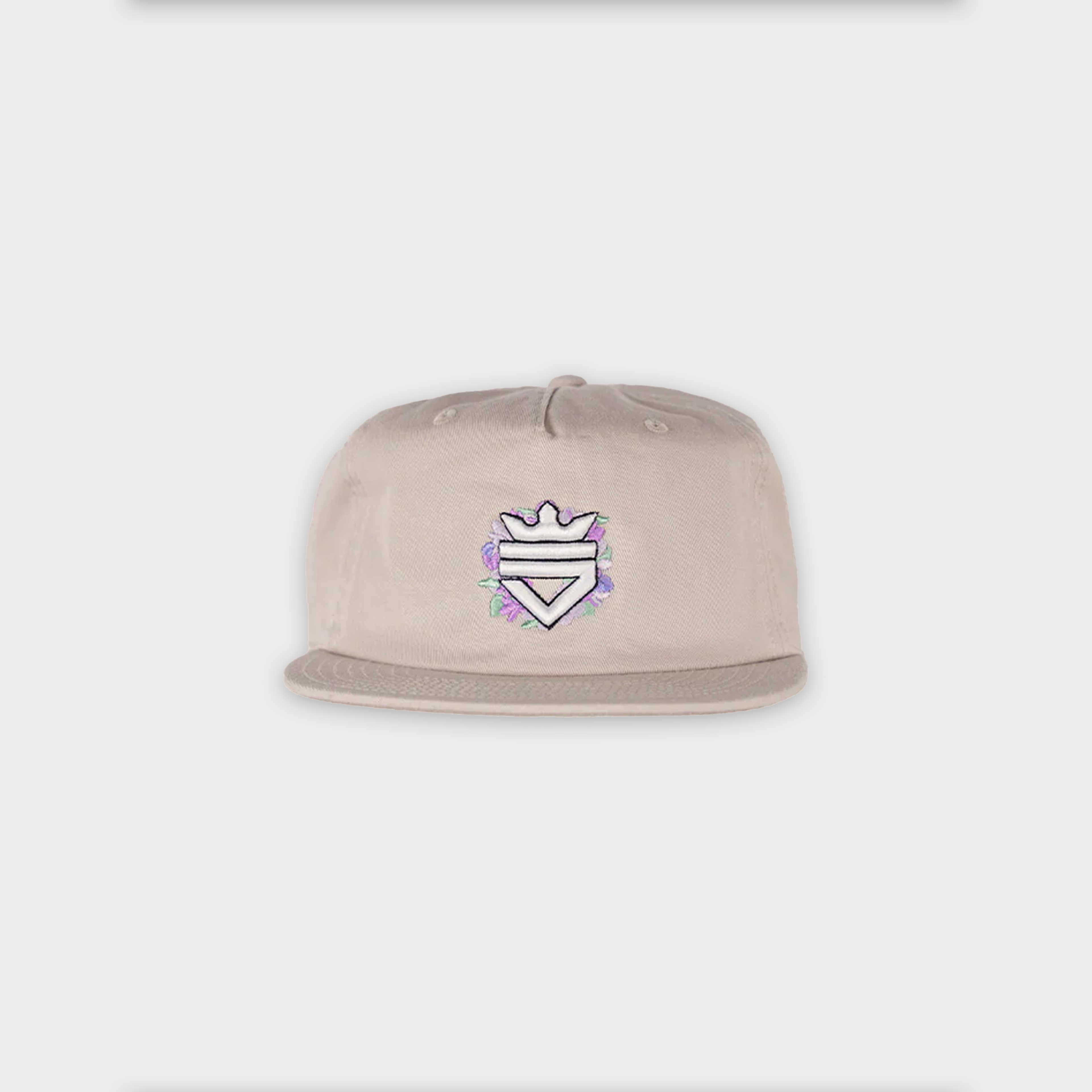 Scump Essentials Floral Dad Hat - White
