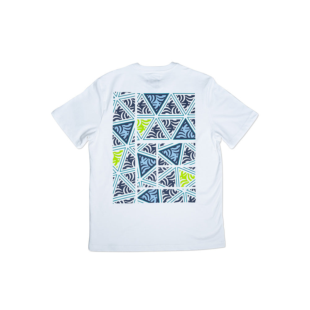 GL Summer Geometric Pattern Tee (White)