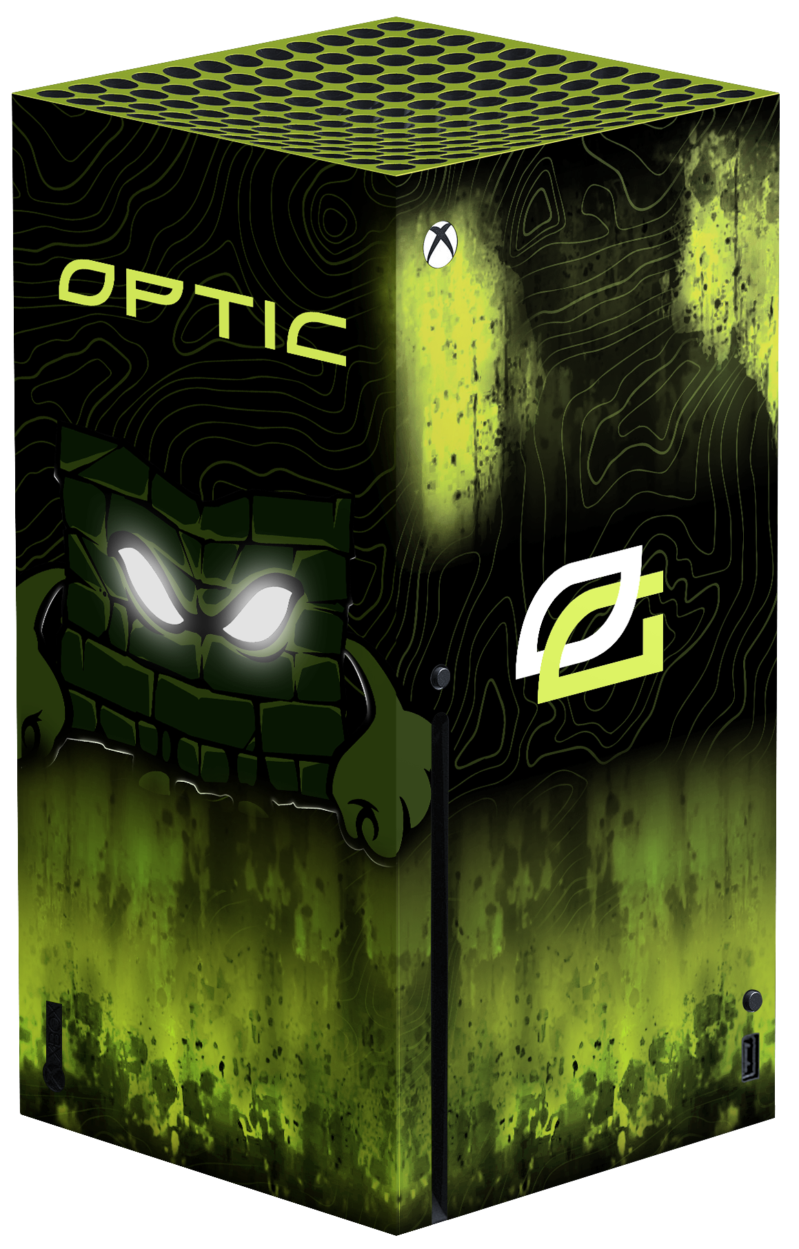 OpTic Greenwall Razer Skin - Xbox Series X