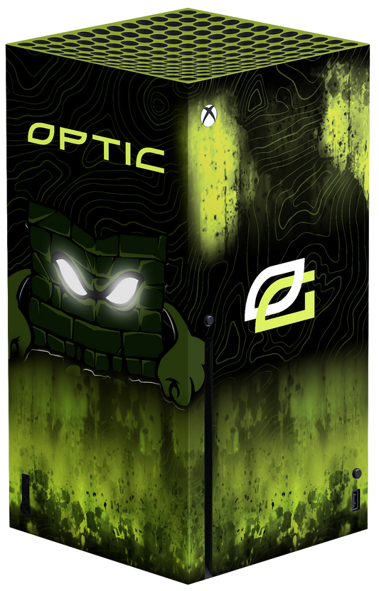 OpTic Greenwall Razer Skin - Xbox Series X