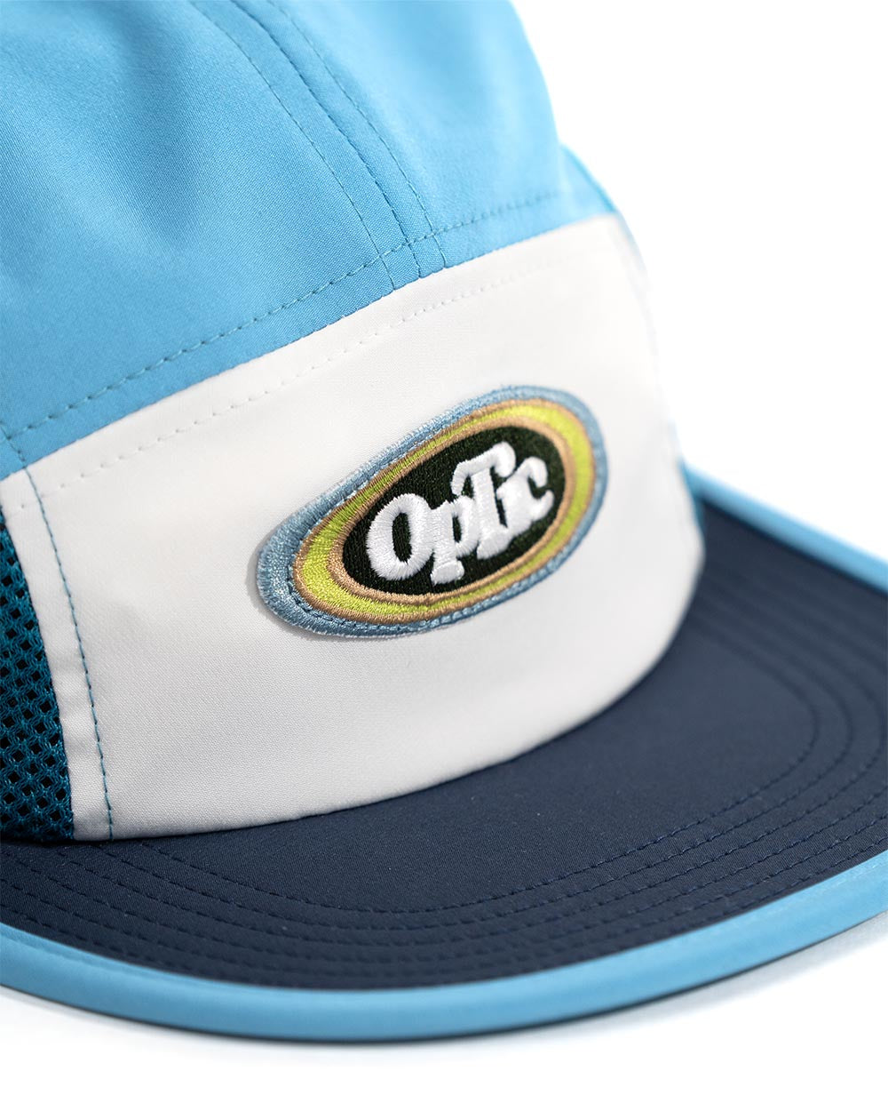 Mesh Camper Hat (Cyan)