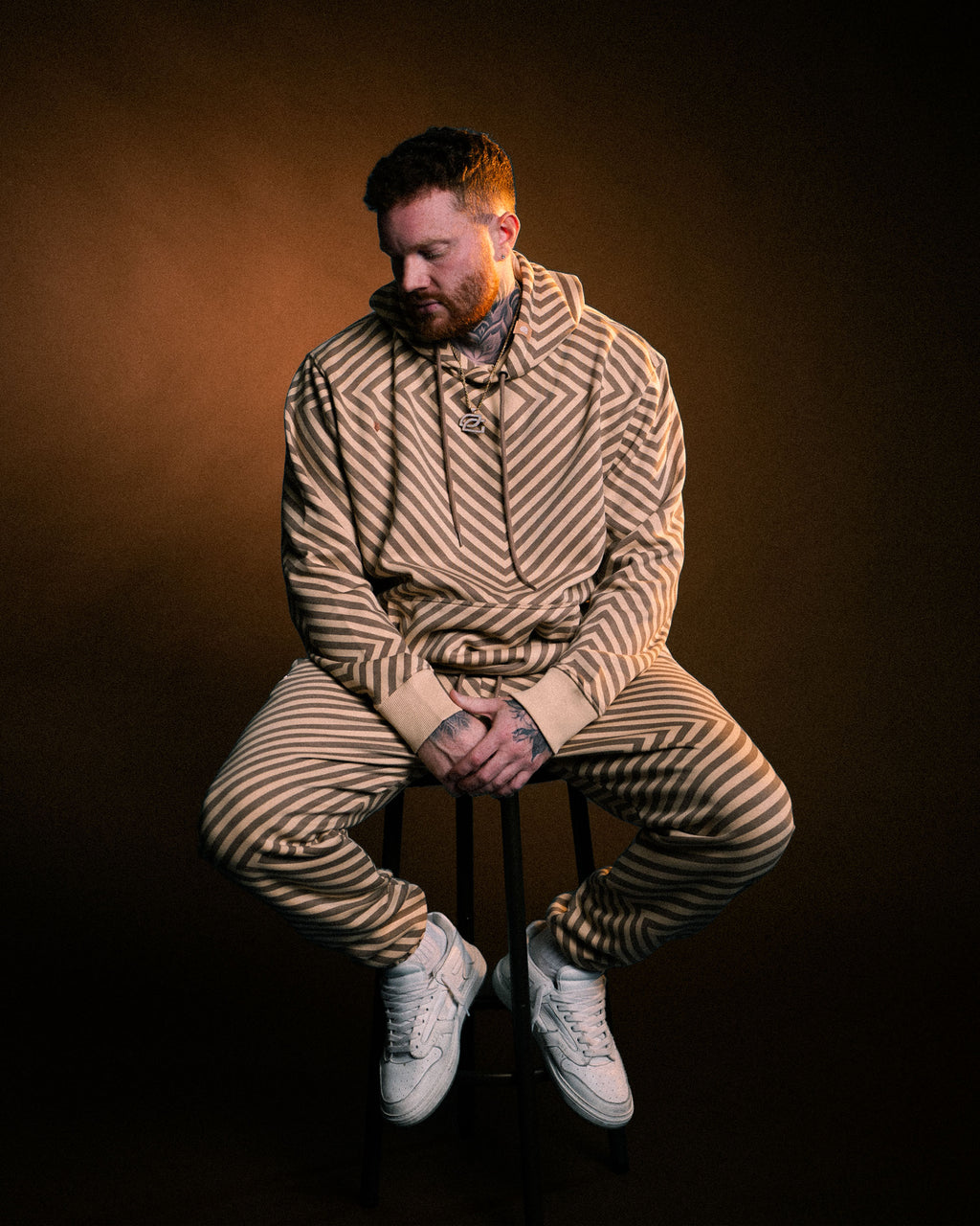 Scump Watch Party Designer Sweatpant (Coffee Milk)